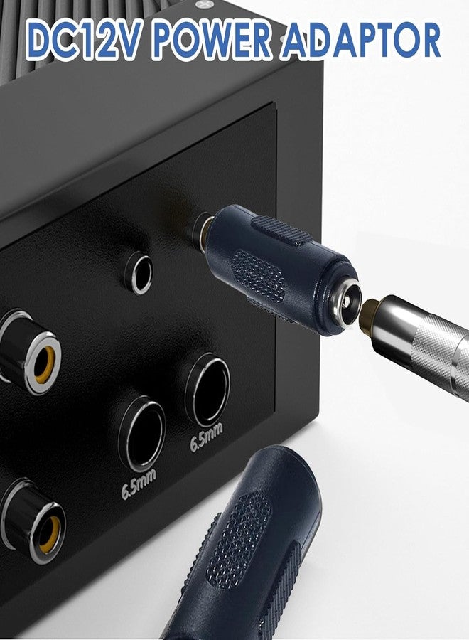 ام كي محول طاقة تيار مستمر MX 12V 5.5mm x 2.1mm، موصل مقبس أنثى إلى أنثى 12/24 فولت لشريط إضاءة LED، وكاميرا مراقبة CCTV، وتمديد مصدر الطاقة (عبوة من 10 قطع) - Image 5